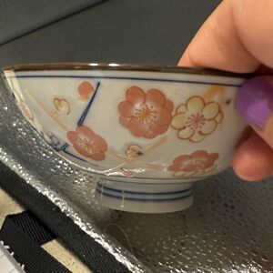 Antique Japanese Imari Porcelain tea bowl